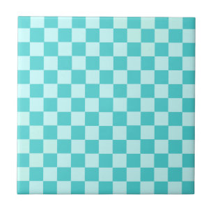 Blue Combination Classic Checkerboard door STaylor Tegeltje
