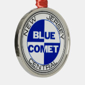 Blue Comet Drumhead Ornament (Rechts)