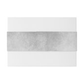 Blue Conch Shell Invitation Belly Band Uitnodigingen Wikkel (Achterkant Voorbeeld)