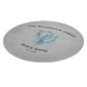 Blue Conch Shell Snijplank (Hoek)