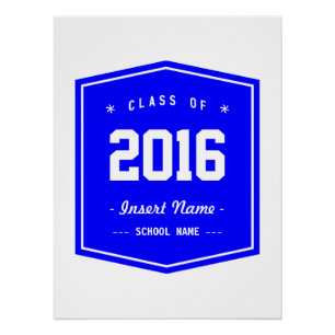 Blue Cool-klasse Perfect Poster