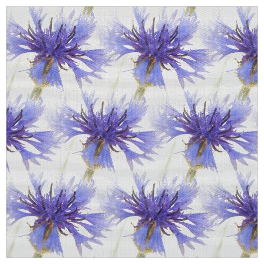 Blue Cornflower Foto - Stof (Swatch)