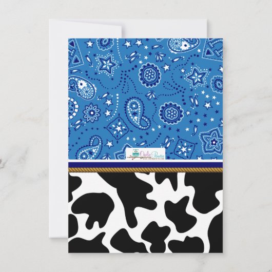 Blue Cowboy Merci Notes (Dos)
