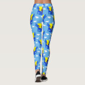 Blue Coyote Leggings (Dos)