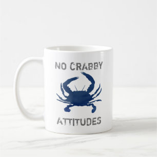 Blue Crab Geen Krabby Attitudes Koffiemok