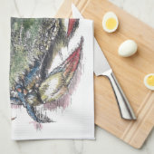 Blue Crab Kitchen Towel Theedoek (Quarter Fold)