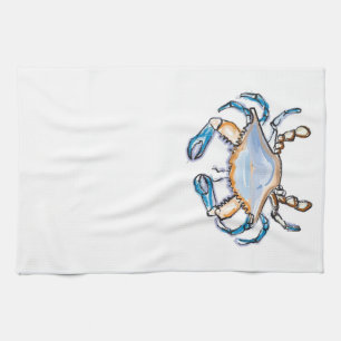 Blue Crab Kitchen Towel Theedoek
