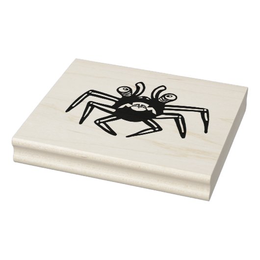 Blue Crab Monster Design Rubberstempel (Stempel)