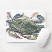 Blue Crab Mousepad Muismat (Met muis)