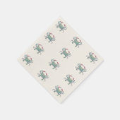 Blue Crab Napkins Servet (Hoek)