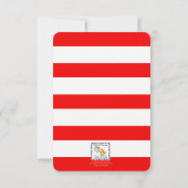 Blue Crab Nautical Summer Party Uitnodiging (Achterkant)