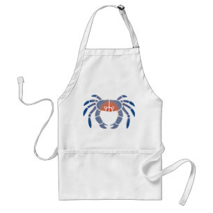 Blue Crab Stencil Schort