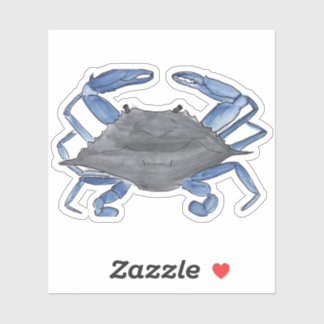 Blue Crab Sticker