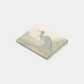 Blue Crane Heron Audubon Painting Post-it® Notes (Schuin)