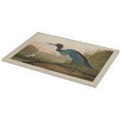 Blue Crane Heron Audubon Painting Snijplank (Hoek)