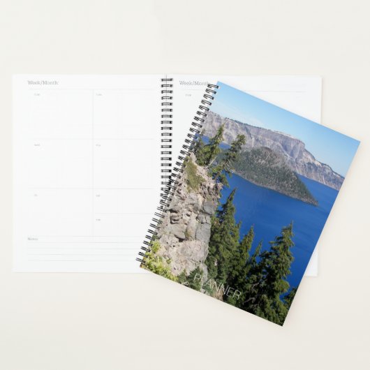Blue Crater Lake Foto Planner (Display)