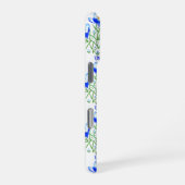 Blue Crocus iPhone Hoesje (Rechterkant)