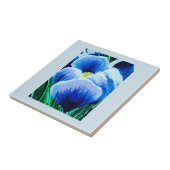 Blue Crocus Tegel Tegeltje (Zijkant)