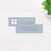 Blue Cross Baptism Klein Label Mini Visitekaartjes (Bureau)