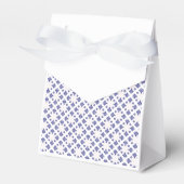 Blue  Cross Pendant Pattern  Bedankdoosjes (Voorkant Zijde)