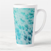 Blue Crush - Abstract Coastal Artwork  Latte Mok (Rechts)