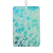 Blue Crush - Abstract Coastal Artwork  Luchtverfrisser (Achterkant)