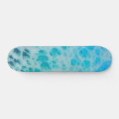 Blue Crush - Abstract Coastal Artwork  Skateboard (Horizontaal)