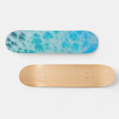 Blue Crush - Abstract Coastal Artwork  Skateboard (Horizontaal)