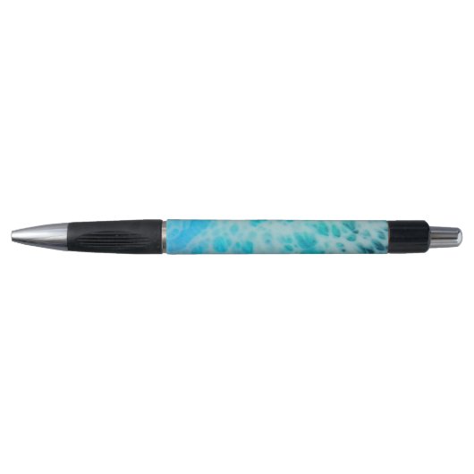 Blue Crush - Abstracte Kustkunst Pen (Voorkant)