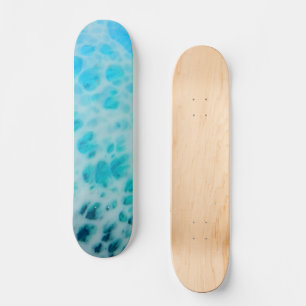Blue Crush - Abstracte Kustkunst Skateboard