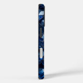 Blue Crystal esthetische telefoonhoes Case-Mate iPhone Case (Achterkant / Rechts)