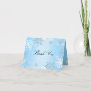 Blue Crystal Snowflake Winter Wonderland Merci