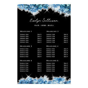 Blue Crystals prijslijst Perfect Poster