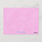 Blue Cupcake~Good Cadeau Carte postale (Dos)