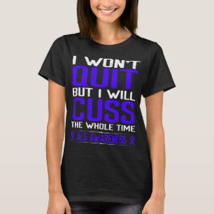 Blue Cuss houdt geen vechtende overlevingskansen i T-shirt