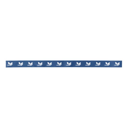 Blue Custom Business Logo Lint (Voorkant)