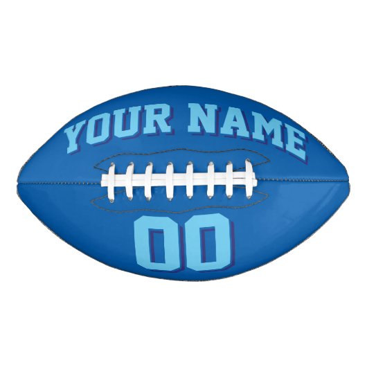BLUE Custom Football (Voorkant)