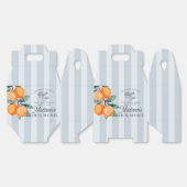 Blue Cutie Haar Hoofd Squeeze Citrus Bruidsmeisje Bedankdoosjes (Ongevouwen)