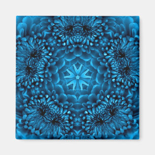 BLUE DAHLIA MAGNEET