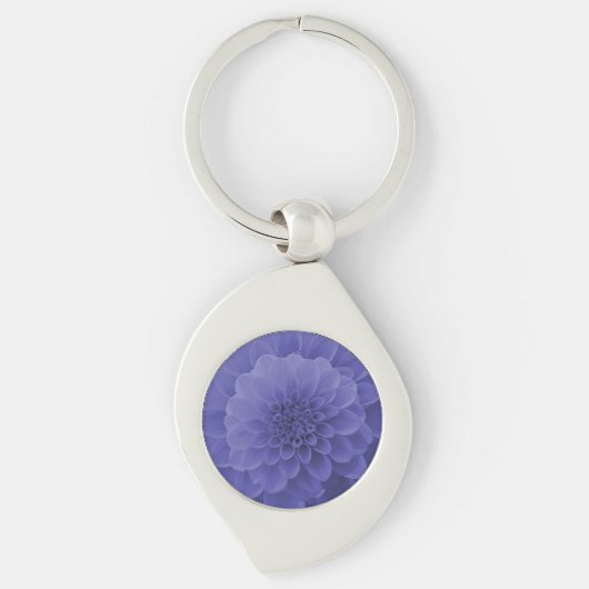 Blue Dahlia Sleutelhanger (Voorkant)