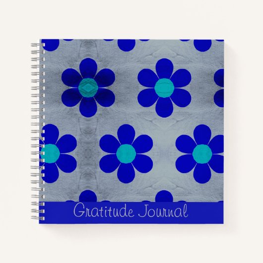 Blue Daisies Gratitude Journal (Devant)