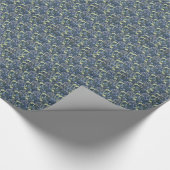 Blue Daisies van William Morris Cadeaupapier (Hoek)