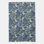 Blue Daisies van William Morris Theedoek (Verticaal)
