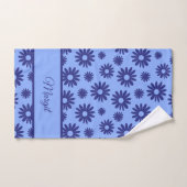 Blue Daisy Bad Handdoek (Handdoek)