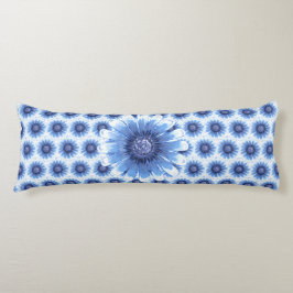 Blue Daisy Body Pillow Lichaamskussen