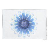 Blue Daisy-Kussensloop Kussensloop (Voorkant)