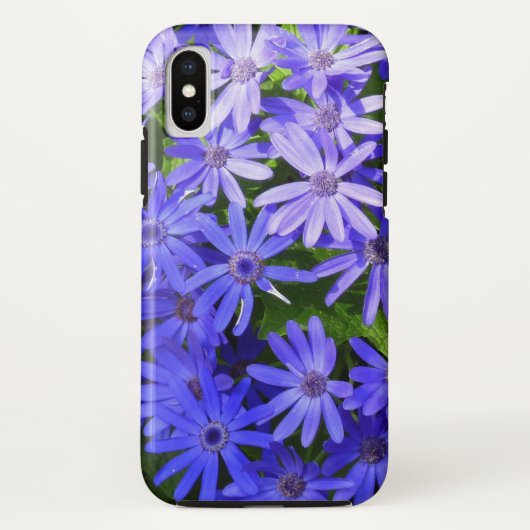 Blue Daisy-like Flowers Natuur Fotografie Case-Mate iPhone Case (Achterkant)