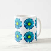 Blue Daisy-Mok Koffiemok (Voorkant rechts)