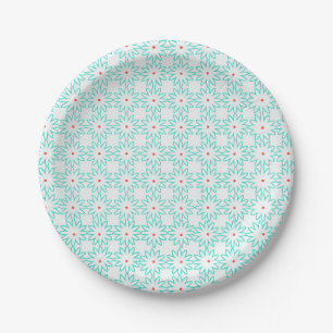 Blue Daisy Paper Borden Papieren Bordje