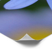 Blue Daisy Print - Selecteer uw Lijst (Hoek)